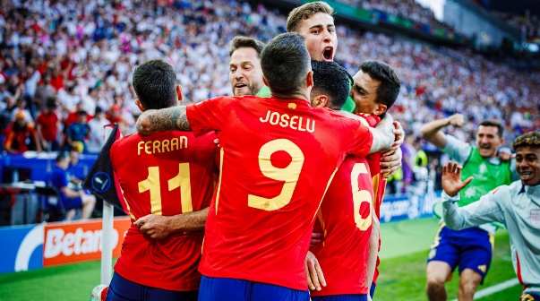 España vs. Alemania en Eurocopa.