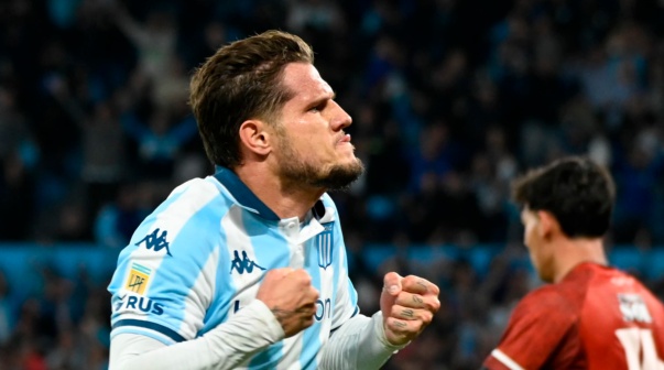 Bruno Zuculini. Racing Club vs Central Cordoba de Santiago del Estero. Fecha 14 Torneo Aperura Liga Profesional Argentina.