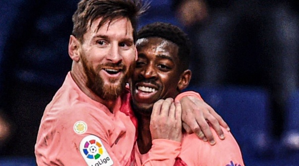 El comentario de Messi para Dembélé tras el Balón de Oro: 
