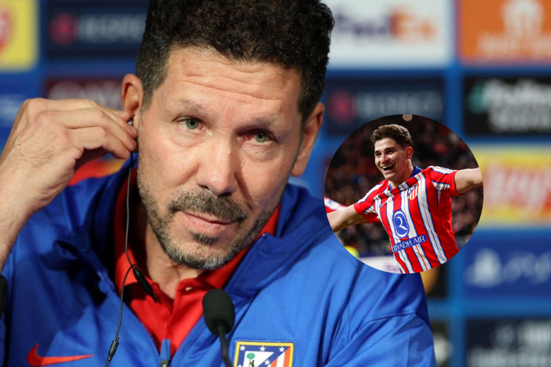 &nbsp;La sentencia de Simeone sobre la ausencia de Julián Álvarez en los Premios The Best