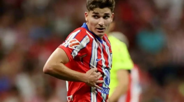 El presidente de Atlético Madrid se sinceró sobre el rumor de Julián Álvarez a Barcelona