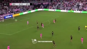 Sobre el final del partido por la fecha 33 de la MLS, la Pulga sentenció el resultado. 