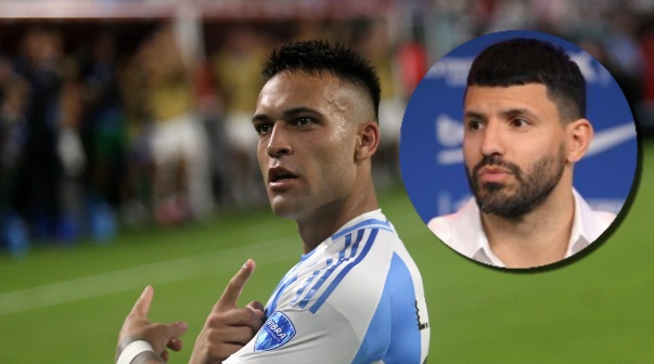 Lautaro Martínez advirtió a Agüero tras su doblete en la Selección: 