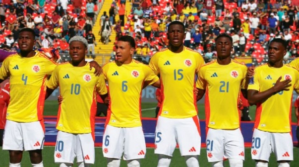 Una figura de Colombia calentó el duelo vs. la Selección Argentina Sub-20: 