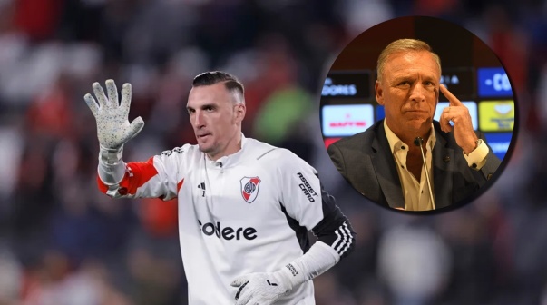 Fassi le tiró un palito a Armani en la previa de Talleres vs. River: 