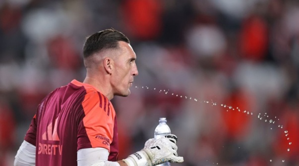 Desde Talleres calentaron el partido ante River: 