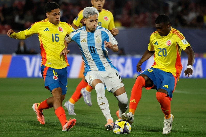 La Selección Argentina y Colombia se disputaron un lugar en la final del Mundial Sub 20