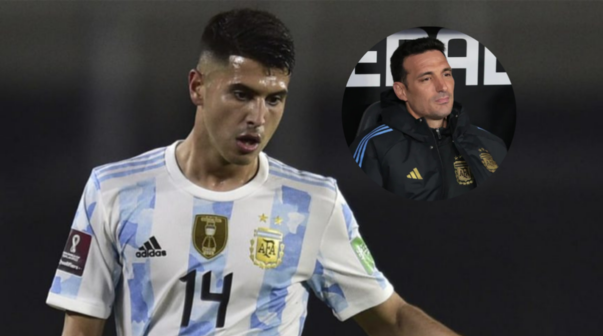 Exequiel Palacios se plantó con Scaloni de cara al Mundial: 
