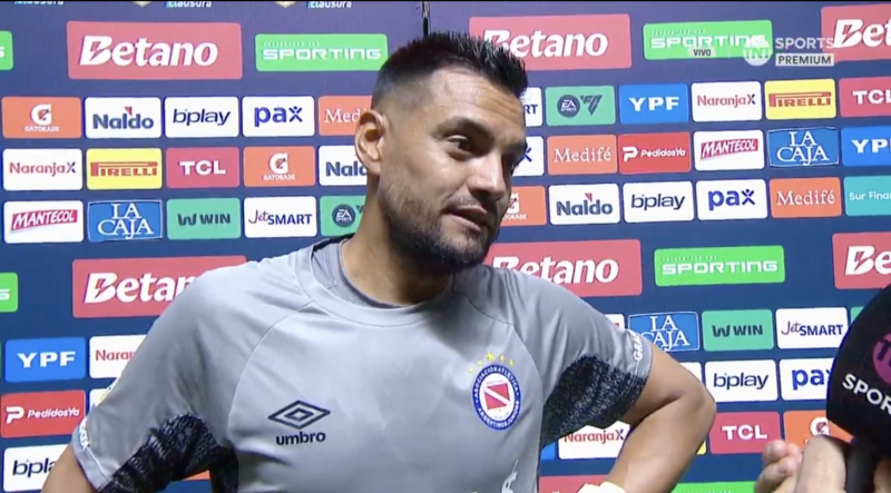 &nbsp;Chiquito Romero, sin filtro tras su debut en Argentinos Juniors