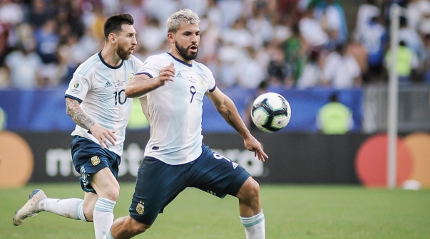 Rio de Janeiro (RJ) 28/06/2019 - Copa America / Venezuela x Argentina -   Aguero da Argentina durante partida contra a Venezuela, jogo válido pelas quartas de final da Copa America no Estádio do Maracanã no Rio de Janeiro (RJ) nesta sexta-feira, 28. (Foto: Jayson Braga/Brazil Photo Press)
