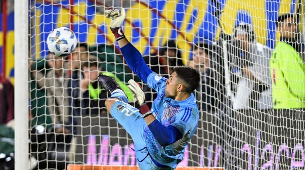 Leandro Brey. Boca Juniors vs Gimnasia y Esgrima de La Plata. Semifinal Copa Argentina 23/10/2024 Fotobaires