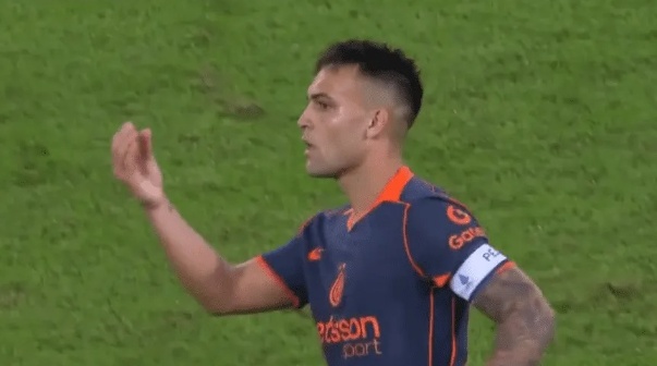 El picante cruce de Lautaro Martínez con Antonio Conte: 