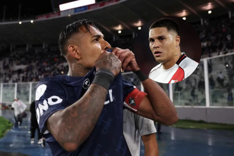 &nbsp;El mensaje de Sebastián Villa a Juanfer Quintero que sorprendió en River