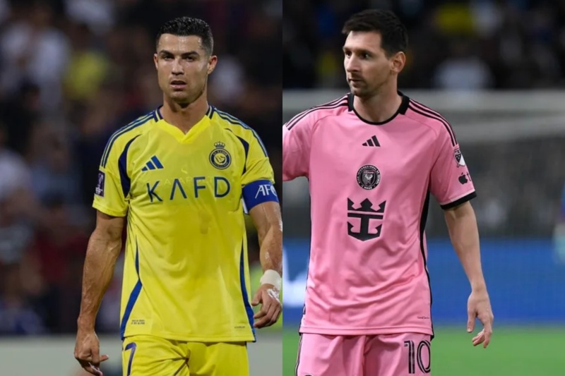 El palito de Cristiano Ronaldo a Messi tras su renovación en Inter Miami&nbsp;