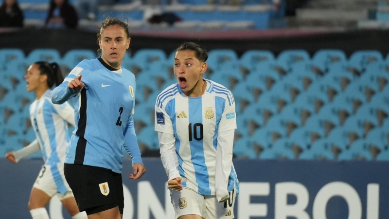 Argentina visitó a Uruguay en el único clásico de la Liga de Naciones Femenina&nbsp;