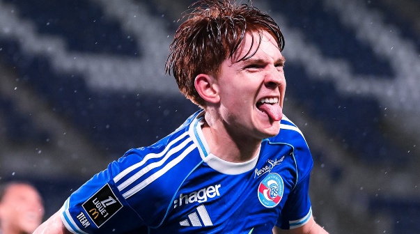 Colo Barco y una exhibición total en el triunfo de Racing de Estrasburgo ante Dunkerque