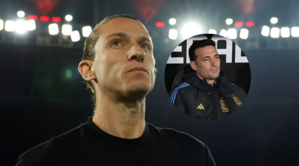 El mensaje de Filipe Luis, DT de Flamengo, a Scaloni sobre Rossi: 