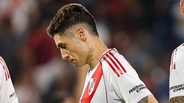 Se confirmó la lesión de Montiel en River a poco del Superclásico