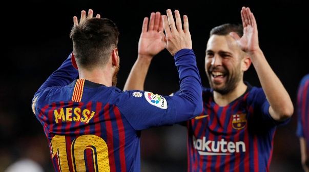 Jordi Alba se plantó en el debate entre Messi y Lamine Yamal en Barcelona: 