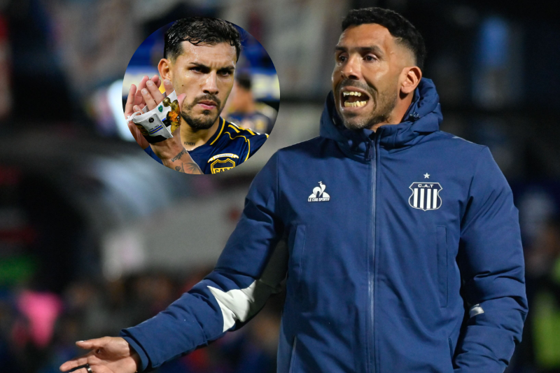 &nbsp;Tevez se plantó y fue contundente con Paredes en Boca