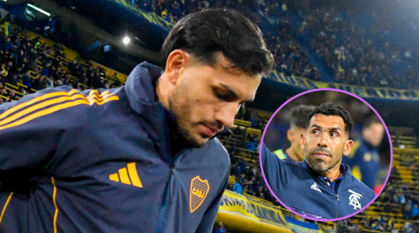 Tevez, sin filtro sobre Paredes en Boca: 