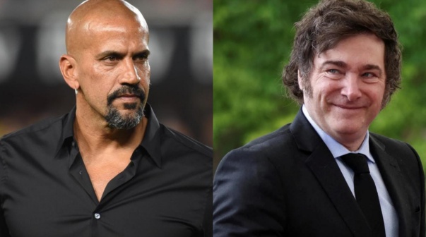 El guiño de Javier Milei a Estudiantes tras el polémico pasillo a Rosario Central: 