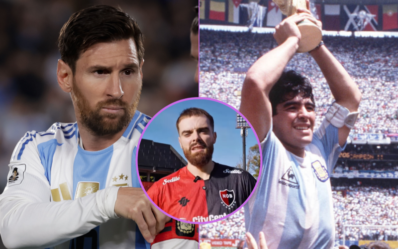 ¿Messi o Maradona? Ibai Llanos visitó a Newell's, contestó y sorprendió&nbsp;