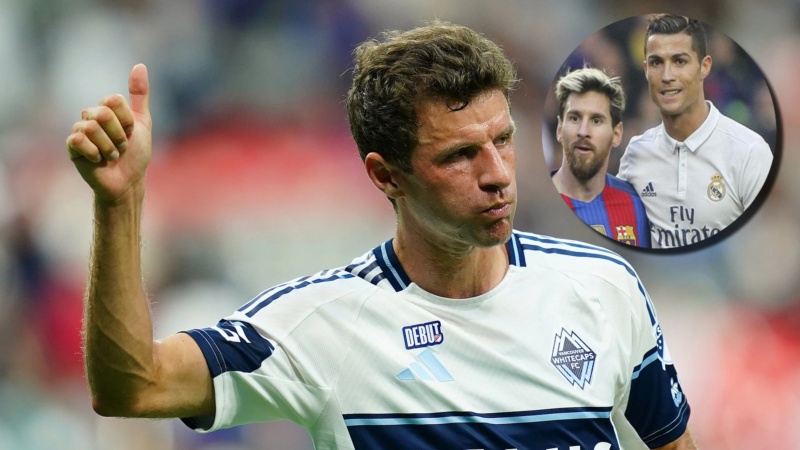 &nbsp;Tras perder la MLS, Müller eligió al mejor entre Messi y Cristiano
