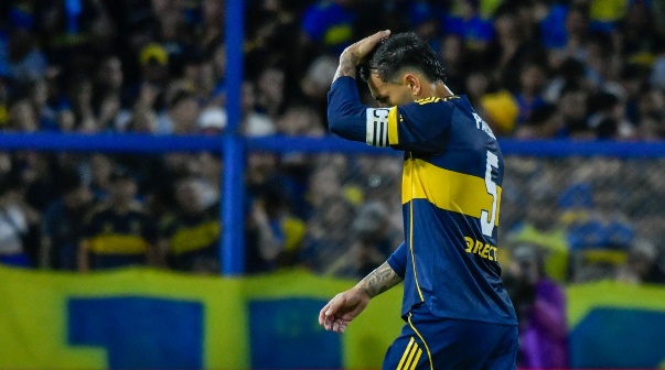 El gesto de Leandro Paredes cuando Úbeda sacó a Zeballos en Boca vs. Racing