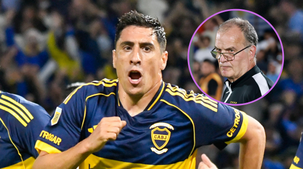 El mensaje de Merentiel a Bielsa en la Selección de Uruguay desde Boca: 