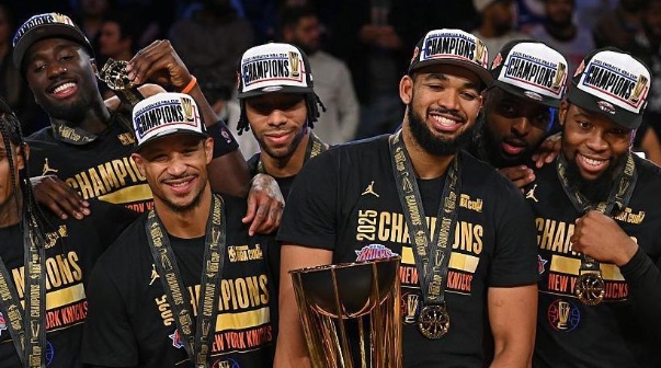 Los Knicks ganan la Copa NBA, pero no izarán banderín: todo sobre la sorpresiva decisión