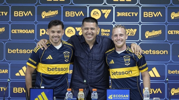 Ascacíbar y Ángel Romero, los nuevos refuerzos de Boca 2026