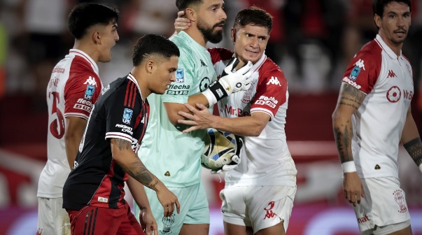 Hernán Galíndez. Huracan vs River Plate. Fecha 10 Torneo Apertura Liga Profesional Argentina.