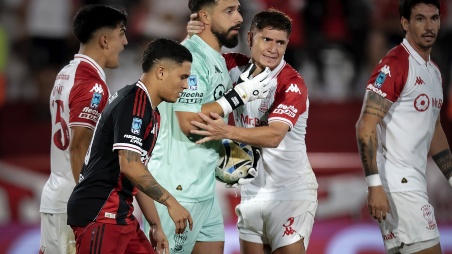 Hernán Galíndez. Huracan vs River Plate. Fecha 10 Torneo Apertura Liga Profesional Argentina.