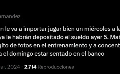 El hermano de Equi Fernández destruyó a Janson