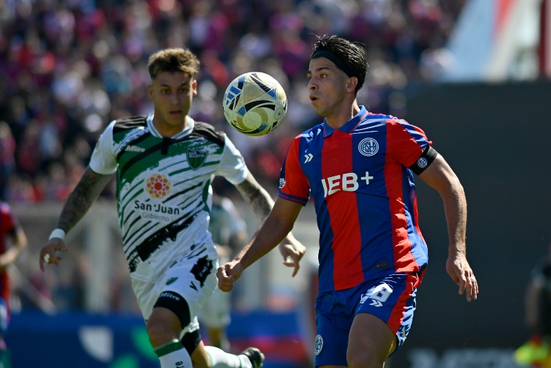 Alexis Cuello. San Lorenzo vs San Martin de San Juan. Fecha 12 Torneo Clausura Liga Profesional Argentina.