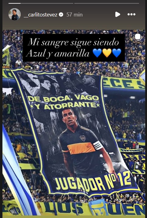 &nbsp;El mensaje de Tevez a la gente de Boca tras visitar La Bombonera con Talleres